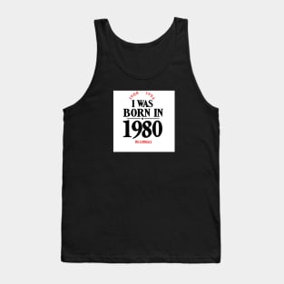 Millennials in black Tank Top